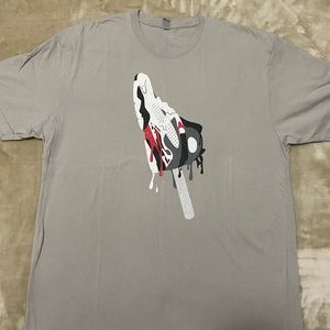Grey Air Jordan 8 T Shirt by Mache